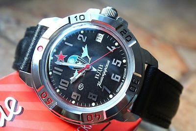Vostok Komandirsky Military Wrist Watch # 431288 NEW