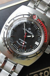 Russian Mechanical Automatic Wrist Watch VOSTOK AMPHIBIAN DIVER 090662