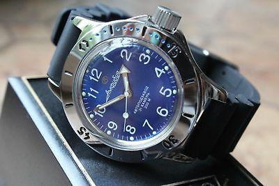 Russian Mechanical Automatic Wrist Watch VOSTOK AMPHIBIAN DIVER 120812