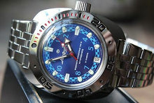 Load image into Gallery viewer, Russian Mechanical Automatic Wrist Watch VOSTOK AMPHIBIAN DIVER 710440
