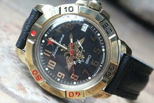 Load image into Gallery viewer, Vostok Komandirsky Russian Military Wrist Watch Aerospace Defense Forces 439632
