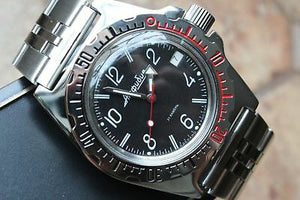 Vostok Amphibian Russian Auto diver wrist watch 110909