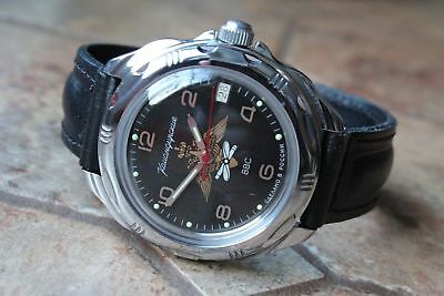 Vostok Komandirsky Russian Military Wrist Watch # 211928 NEW