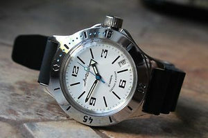 Russian Mechanical Automatic Wrist Watch VOSTOK AMPHIBIAN DIVER 120847