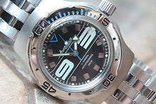 Load image into Gallery viewer, Russian Mechanical Automatic Wrist Watch VOSTOK AMPHIBIAN DIVER 160558
