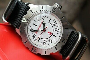 Russian Mechanical Automatic Wrist Watch VOSTOK Komandirsky K-35 350624