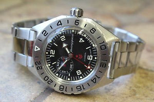 Vostok Komandirskie Automatic Russian wrist watch 650539