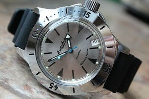 Russian Mechanical Automatic Wrist Watch VOSTOK AMPHIBIAN DIVER 120849