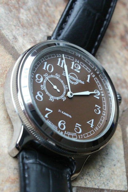 Vostok Komandirsky Auto Russian K-43 Retro wristwatches # 550934 New