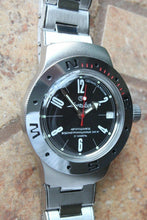 Load image into Gallery viewer, Vostok Amphibian Auto Russian diver wrist watch 060484
