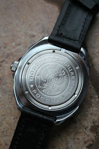 Vostok Komandirsky Russian Military Wrist Watch # 211562 NEW