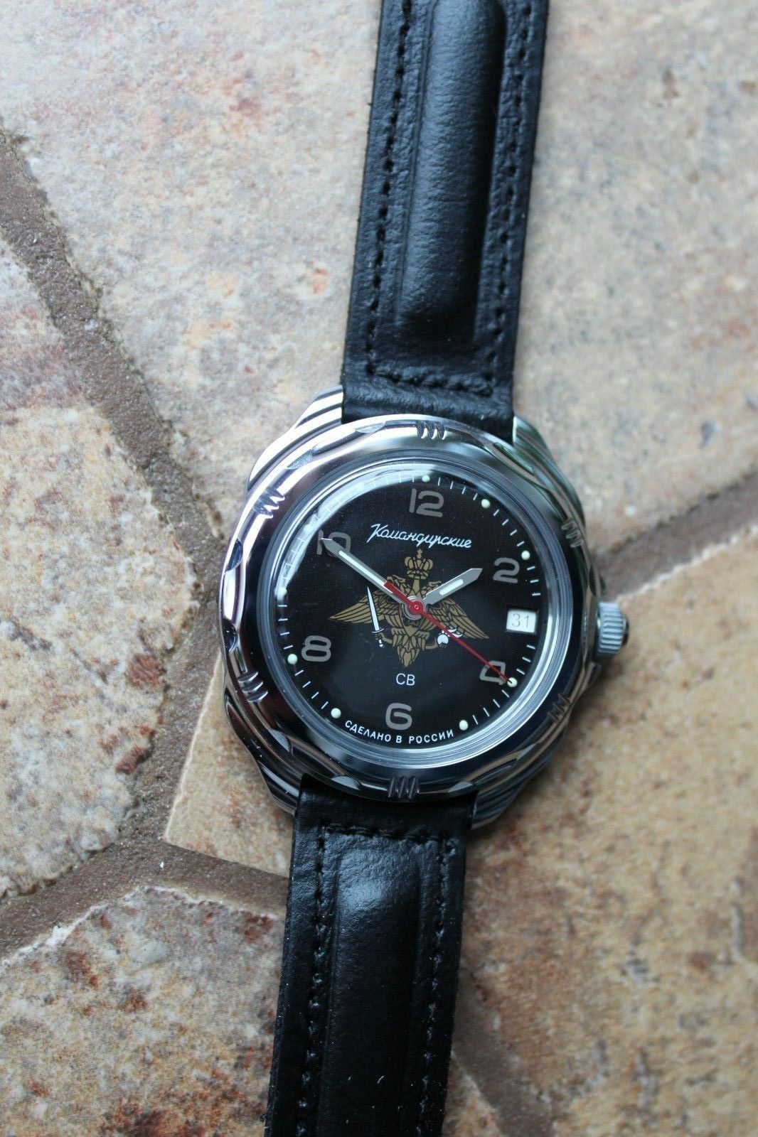 Vostok Komandirsky Russian Military Wrist Watch 211627