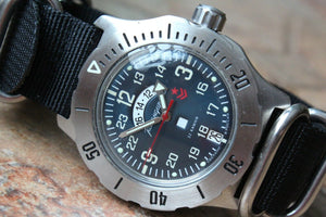 Russian Mechanical Automatic Wrist Watch VOSTOK Komandirsky K-35 350753