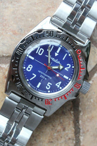 Russian Mechanical Automatic Wrist Watch VOSTOK AMPHIBIAN DIVER 110648