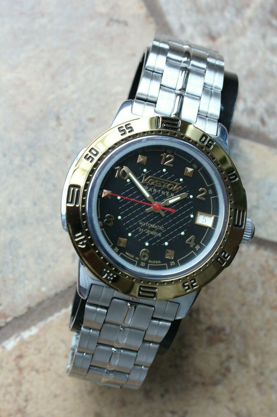 Russian Mechanical Automatic Wrist Watch Vostok Partner 311238