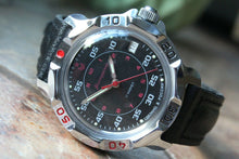 Load image into Gallery viewer, Vostok Komandirsky Russian Mechanical Military Wrist Watch Red Star 811172
