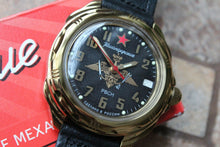 Load image into Gallery viewer, Vostok Komandirsky Russian Military Wrist Watch # 219631 NEW
