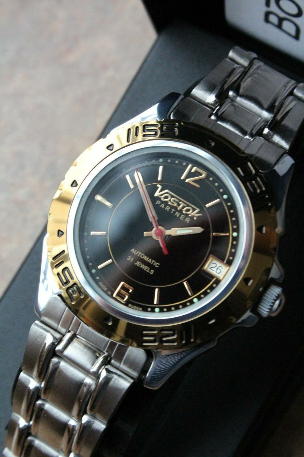 Russian Mechanical Automatic Wrist Watch Vostok Partner 301175