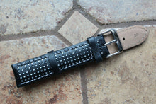 Load image into Gallery viewer, Genuine Leather Military Watch Strap Bright Night B1
