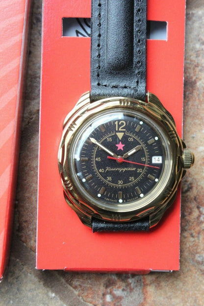 Vostok Komandirsky Russian Military Wrist Watch 219399