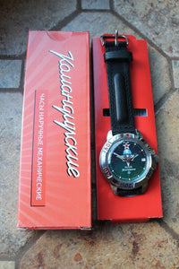 Vostok Komandirsky Russian Military Wrist Watch # 431021 NEW