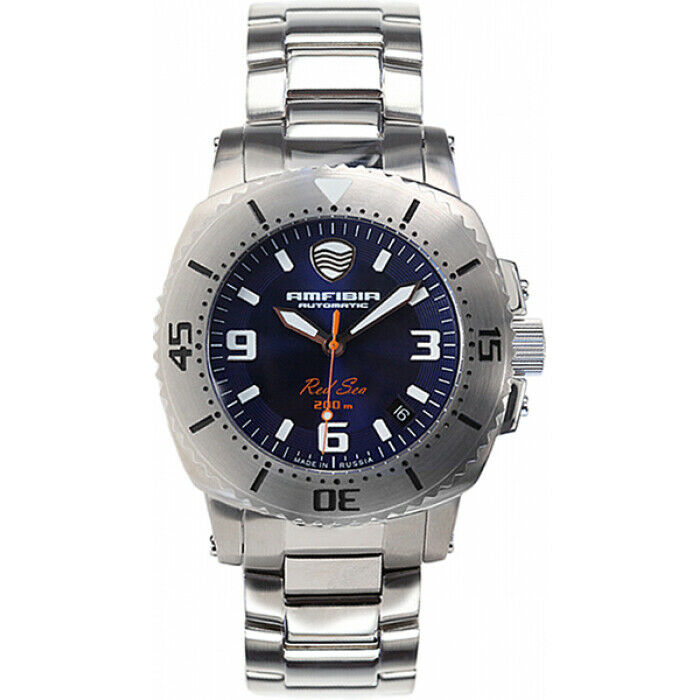 Vostok Amphibian Red Sea Russian wrist watch 040690