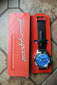 Vostok Komandirsky Russian Military Wrist Watch # 431139 NEW