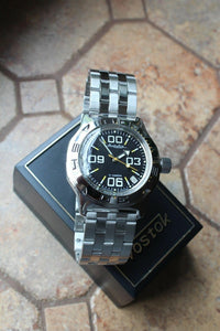 Russian Mechanical Automatic Wrist Watch VOSTOK AMPHIBIAN DIVER 100842