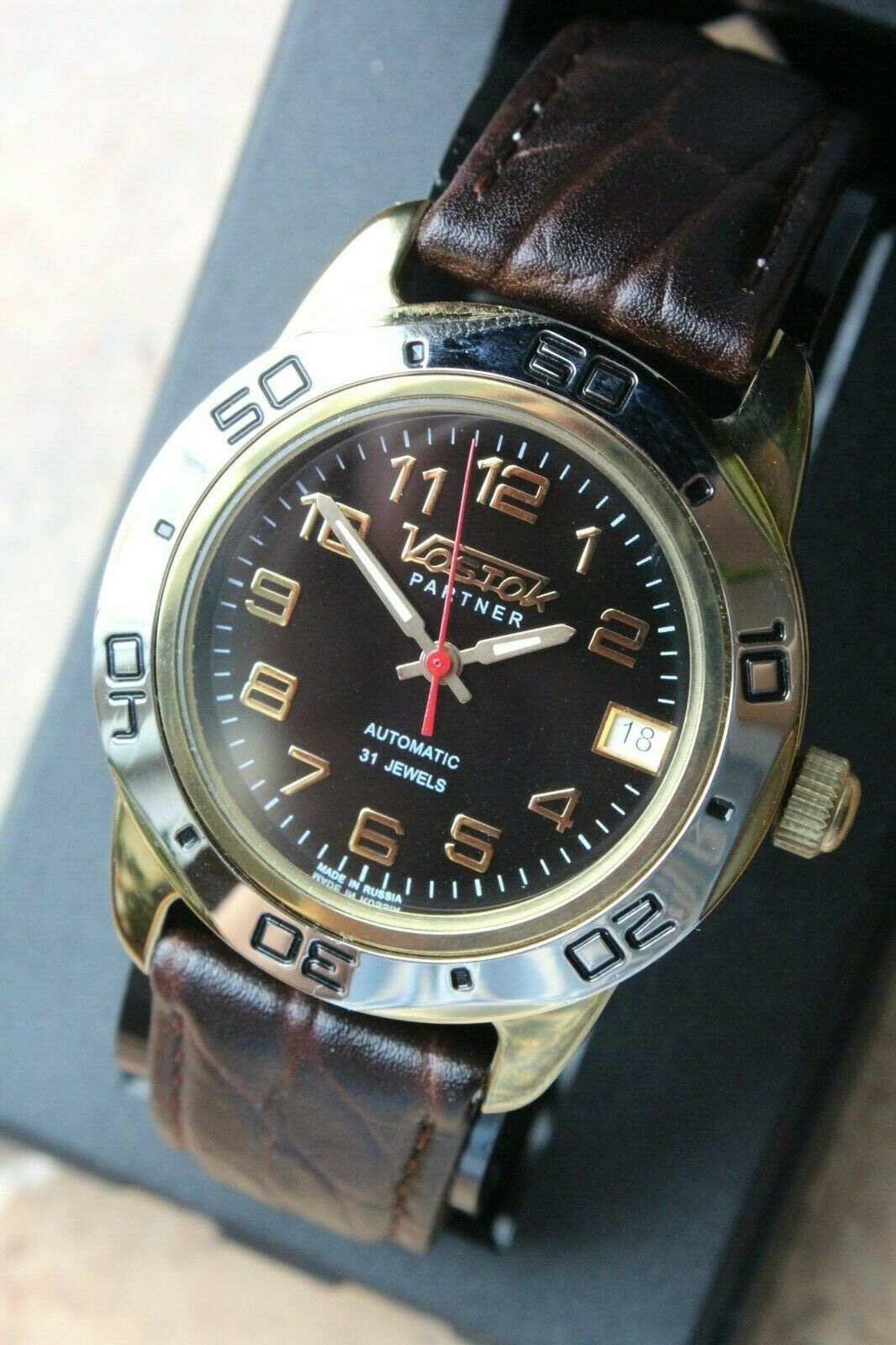 Russian Mechanical Automatic Wrist Watch Vostok Partner 299735