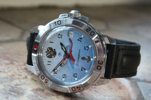 Vostok Komandirsky Military Wrist Watch # 431619 NEW