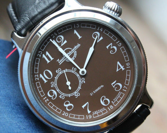 Vostok Komandirsky Auto Russian K-43 Retro wristwatches # 550934 New