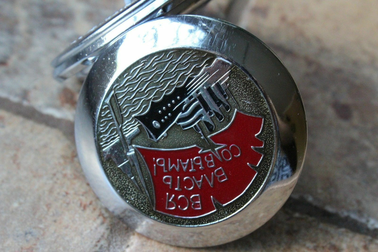 Vintage Russian Molnija all power to the Soviets original Pocket Watch