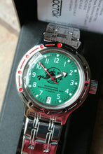 Load image into Gallery viewer, Russian Mechanical Automatic Wrist Watch VOSTOK Amphibian DIVER Scuba 420386
