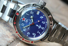 Load image into Gallery viewer, Russian Mechanical Automatic Wrist Watch VOSTOK AMPHIBIAN DIVER 420289
