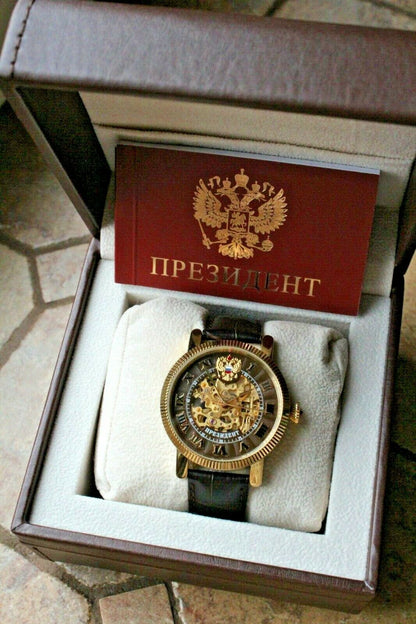 Russian President 4506170 Mechanical Automatic Men's Wrist Watch Poljot