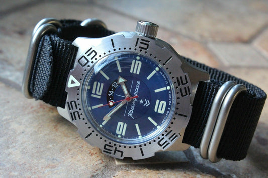 Vostock Komandirsky Mechanical Automatic Wrist Watch K-35 350669
