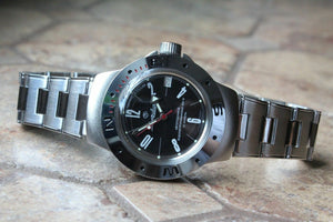 Vostok Amphibian Auto Russian diver wrist watch 060484