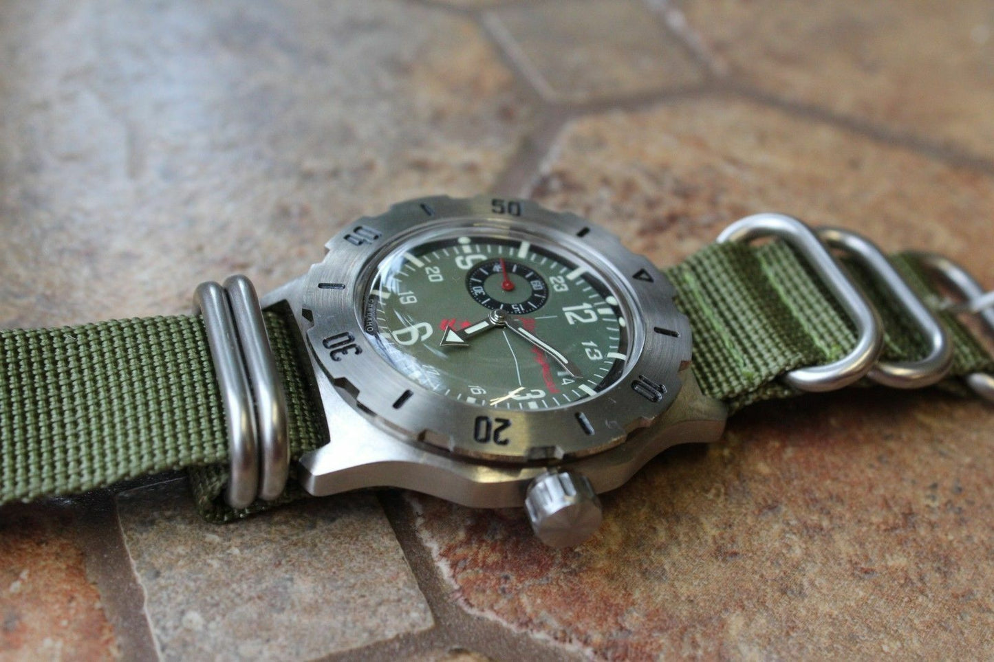Vostok Komandirsky Mechanical Automatic Wrist Watch K-35 350501