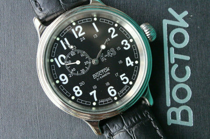 Vostok Komandirsky Classic Auto Russian K-43 Retro wristwatches 540933 New