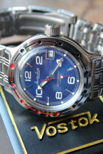 Load image into Gallery viewer, Russian Mechanical Automatic Wrist Watch VOSTOK AMPHIBIAN DIVER 420432
