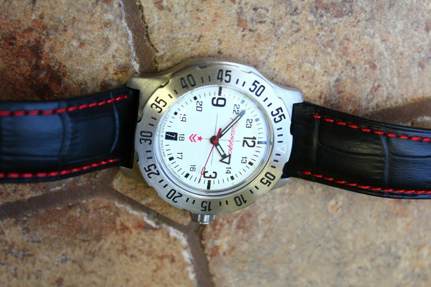 Vostok Komandirsky Mechanical Automatic Wrist Watch K-35 350514