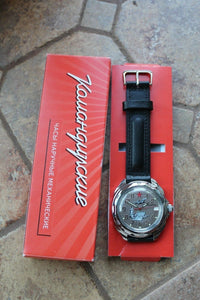 Vostok Komandirsky Russian Military Wrist Watch # 211402 NEW