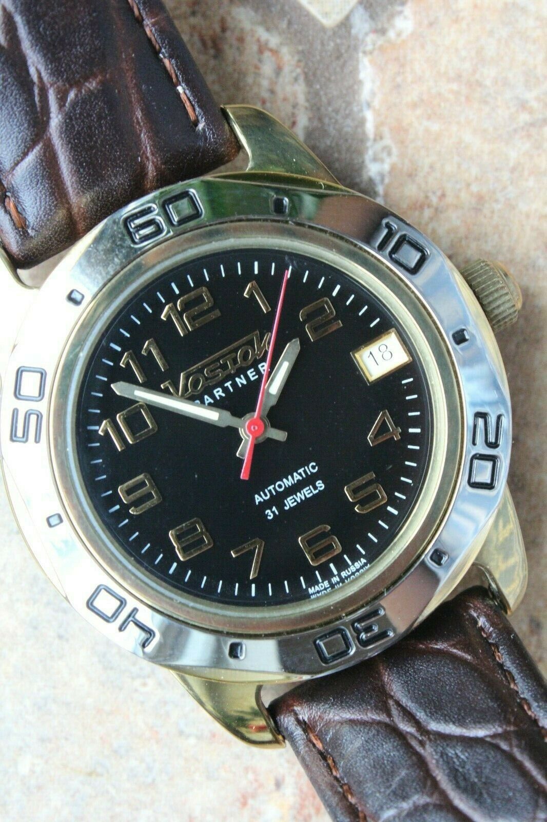 Russian Mechanical Automatic Wrist Watch Vostok Partner 299735