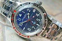 Load image into Gallery viewer, Russian Mechanical Automatic Wrist Watch VOSTOK AMPHIBIAN DIVER Anchor 420957
