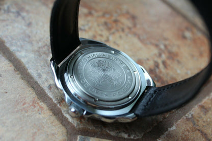 Vostok Komandirsky Russian Military Wrist Watch # 211084 NEW