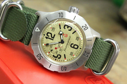 Vostok Komandirsky Mechanical Automatic Wrist Watch K-35 350749