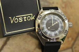 Russian Mechanical Automatic Wrist Watch VOSTOK AMPHIBIAN DIVER 670927