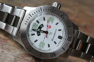 Russian Mechanical Automatic Wrist Watch VOSTOK Komandirsky K-35 350606