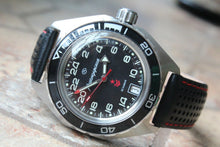 Load image into Gallery viewer, Vostok Komandirskie Automatic Russian watch Premium Leather Strap 650541-L1

