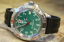 Load image into Gallery viewer, Vostok Komandirsky Military Wrist Watch # 431307 NEW
